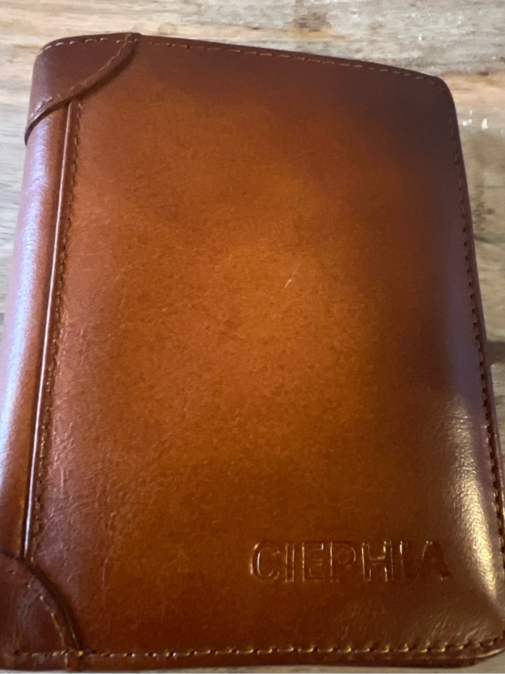 Tan Leather Men’s Wallet - Classic Bifold